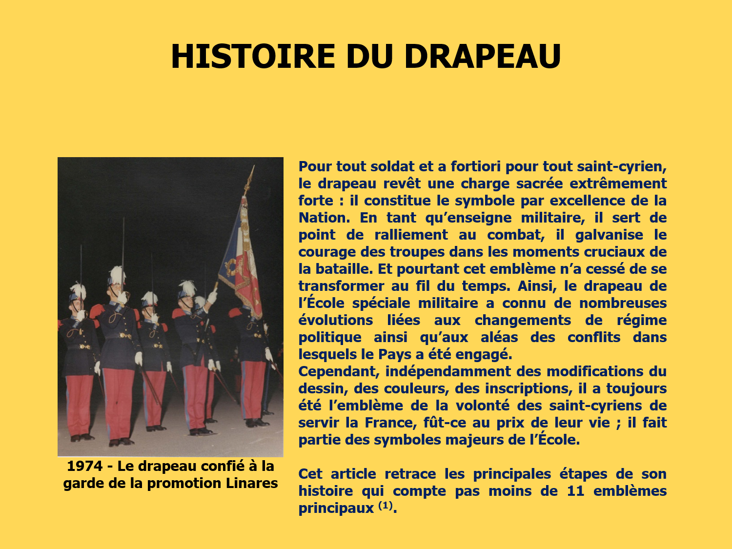 Le drapeau histoire V3